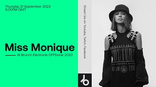Miss Monique's Electrifying Set @ Brunch Electronik OFFSónar 2023 |  @beatport l