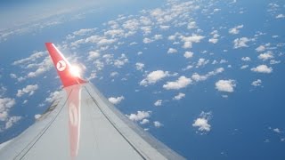 Amazing airplane take-off at Benina International Airport (Benghazi LIBYA)