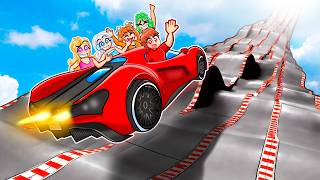 We Returned To The IMPOSSIBLE Wavy Ramp Race In GTA 5...