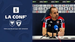 J17 Ligue 2 BKT : La conférence de presse avant SM Caen / Clermont Foot