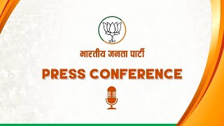 Shri Arun Singh addresses a press conference at party headquarters in New Delhi | BJP Press Live