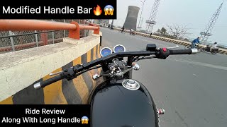 Royal Enfield Thunderbird 350 Review About Modified Handle Bar \u0026 Ride Review