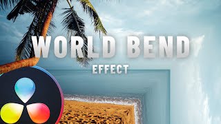 Inception WORLD BEND Mirror Effect | Davinci Resolve 17