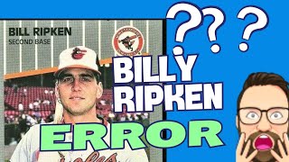 The Legendary Billy Ripken 1989 Fleer Error Card: Exploring Every Variation