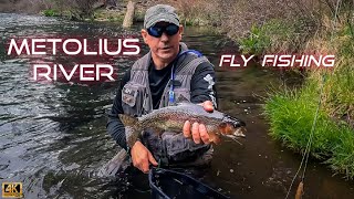 Fly Fishing The Metolius River BELOW Bridge 99! Spring 2022 In 4K.