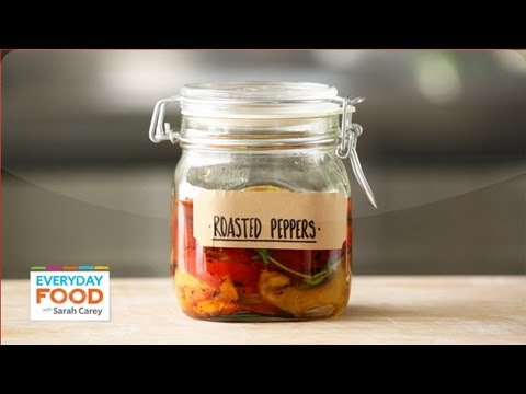 Roasted Bell Peppers - Everyday Food with Sarah Carey Roasted Bell Peppers - Everyday Food with Sarah Carey
