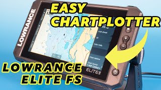 Lowrance Elite FS Chartplotter Setup