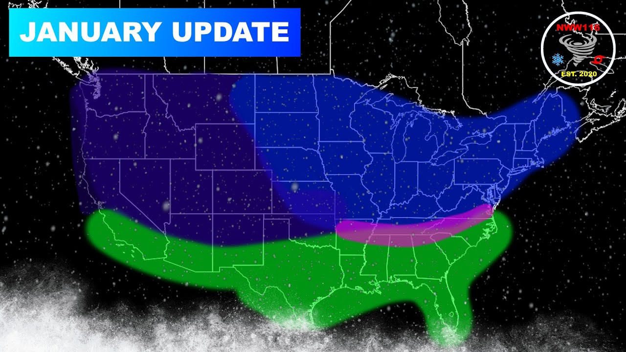 2024 Winter Forecast Update! Arctic Blasts, Blizzards & Heavy Snow ...