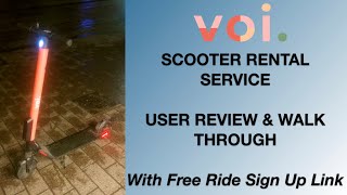 voi scooter rental service review. The future of urban transport?