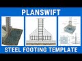 PlanSwift Template | Footing | Steel Reinforcement Calculation | Part & Assemblies | Level 2