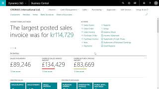 13 - Dynamics 365 Business Central - Payment Registration