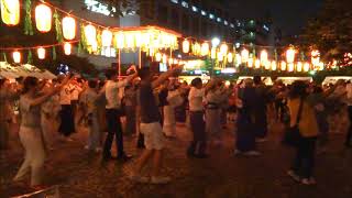 2019年築地川祝橋公園盆踊り㉙　宇宙太鼓