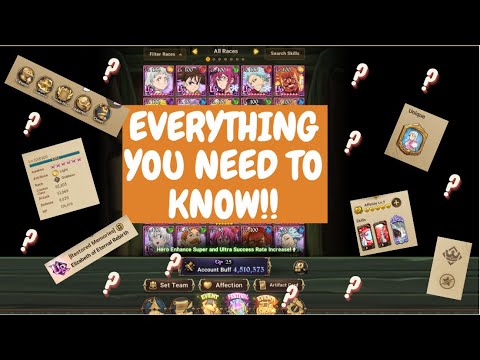 7DS Grand Cross EVERYTHING YOU NEED TO KNOW!! Pt2 - The Heroes