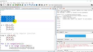 Assignment Problem with Python 01 Basic Matrix Operation