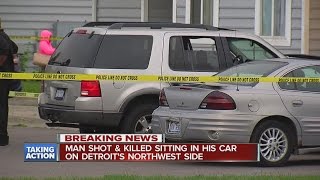 Man shot and killed in Detroit