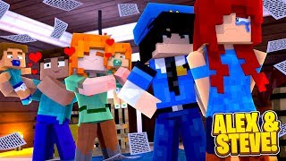 minecraft alex and steve videos