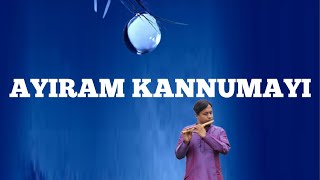 Aayiram kannumayi song in flute by jijo m jacob angamali