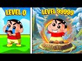 Shinchan Became The Strongest Earth Element God 😱🌎 | Roblox Elemental Powers Tycoon | Funny Game 😂