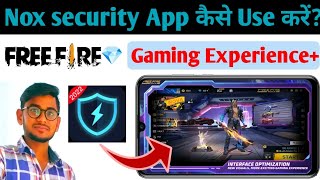 How To Use Nox Security App || Nox Security App Se Freefire Emote Kaise Le ||  Nox Security App