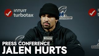 Eagles Press Conference: Jalen Hurts | January 22, 2025