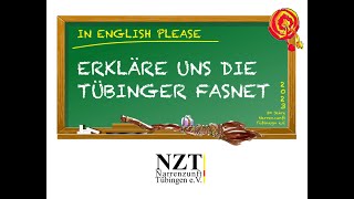 Was ist Fasnet? Erklärt für Englischschüler.