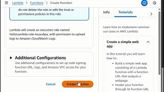 How to create and delete lambda function