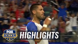 Dempsey ties Landon Donovan's all-time USMNT goal record | 2017 CONCACAF Gold Cup Highlights