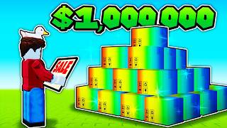 I sold the weirdest junk for Millions of dollars in Roblox Yard Sale