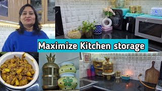 Practical ideas to Maximize Kitchen Storage प्रैक्टिकल और आसान तरीके-रसोई में ज्यादा जगह बनाएं