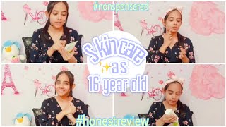 Skincare Routine for teenagers 💄for school going girls 🧐 /Must watch/Honest review/ Non sponsored ❌