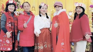 2025年正月初一，台北佛堂寺庙走春拜拜！祝大家新年快乐！财源广进！