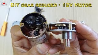 Wow! DC 12V Gear Reducer Motor very Strong - You should know