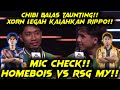 CHIBI BALAS TAUNTING!! XORN LEGAH KALAHKAN RIPPO!! MIC CHECK!! HOMEBOIS VS RSG MY!! GAME 3 MPL MYS12