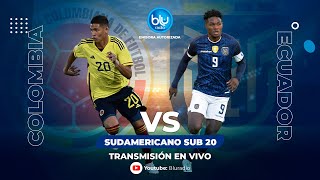 En vivo: Colombia vs. Ecuador, Sudamericano Sub-20