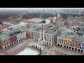 lublin voivodeship from above drone video in 4k poland from the air