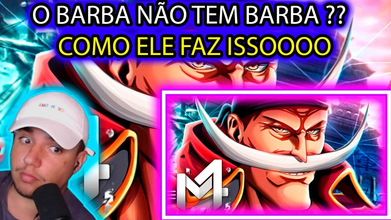 React Barba Branca One Piece Irá Tremer M4rkim Youtube