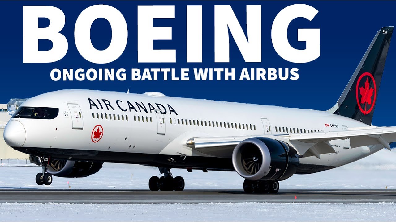 Boeing's Battle With Airbus - YouTube