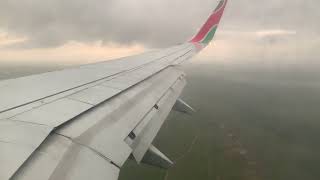 Landing at Jomo Kenyatta International Airport