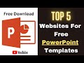 How to download PowerPoint templates for free | top 5 websites for PowerPoint templates