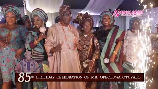 Successful Children of Pa. Opeoluwa Otuyalo celebrate their Dad as he clocks 85th in grand style.