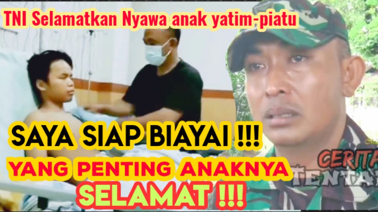 Aksi Heroik Serka Suyuti Selamatkan Nyawa Anak Yatim Piatu, Dapat ...