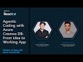 Agentic Coding with Azure Cosmos DB: From Idea to Working App