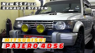 Full SS Exhaust System | MITSUBISHI PAJERO 4D56