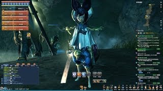 【ブレイドアンドソウル】巨岩遺跡IDを4人PTで攻略｜魔導士プレイ動画