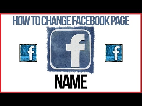 How To Change Facebook Page Name - Facebook Tutorial How To Change Facebook Page Name - Facebook Tutorial