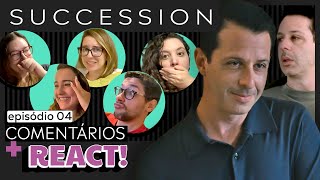 SUCCESSION 4x04: A GUERRA COMEÇOU! | REACT + ANÁLISE