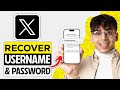 How to Find Twitter (X) Username & Password (2024) | Recover Your Twitter (X) Username And Password