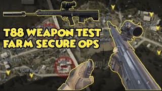 NEW Weapon Test T88 | Farm Secure Ops | Arena Breakout Season 7