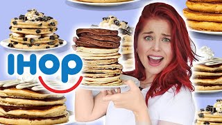 TRYING EVERY IHOP PANCAKE! Which one is the best?