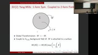 Yunqin Zheng | Symmetry Enriched SU(2) Yang-Mills, Time Reversal Domain Walls...